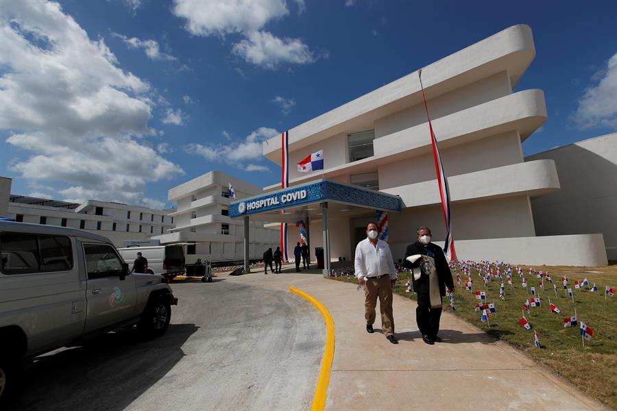 Panamá abre millonario y polémico centro para pacientes de Covid-19