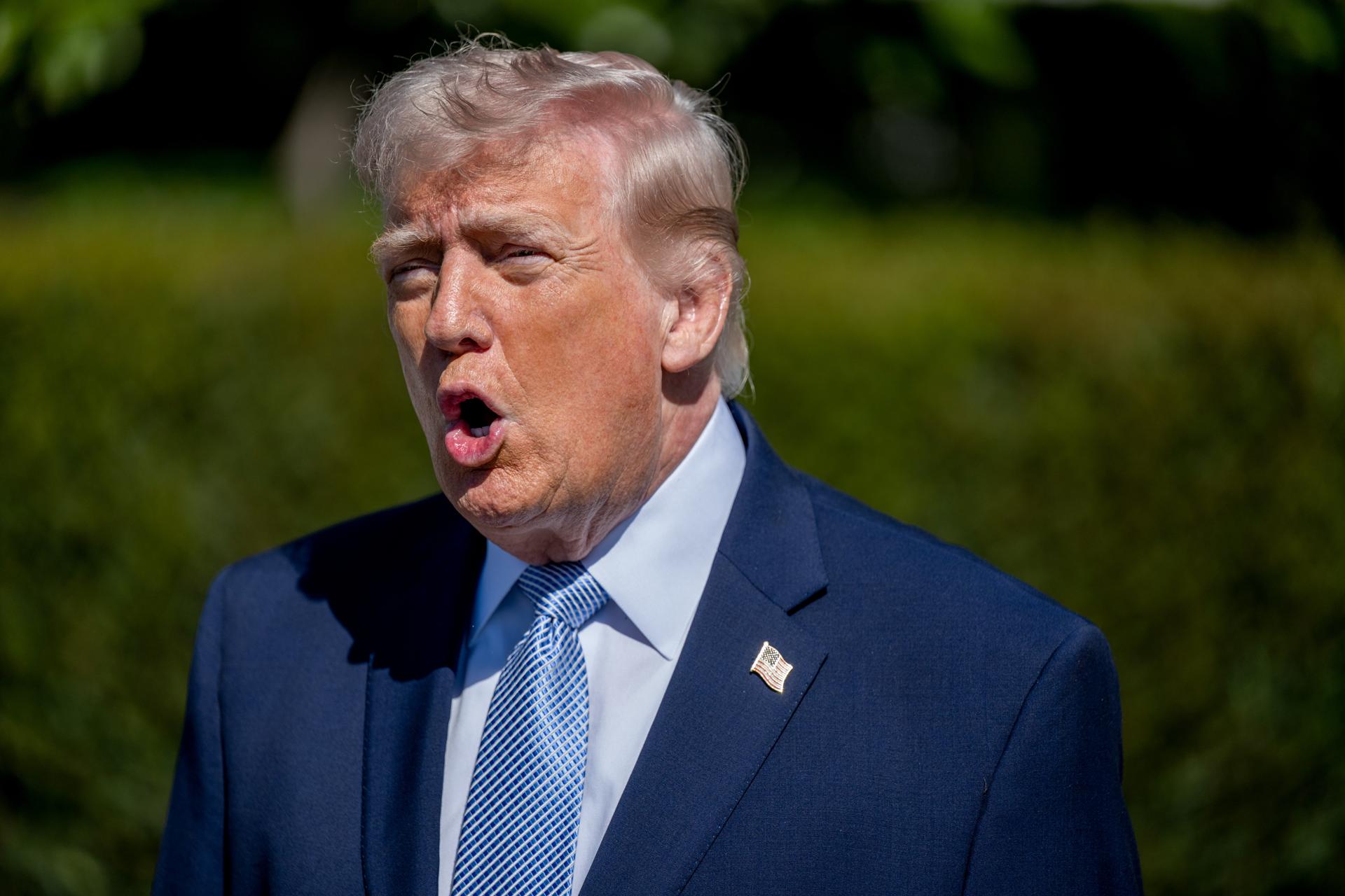 Trump dice que plan de paz de Irán es «significativo» pero no «lo suficientemente bueno»