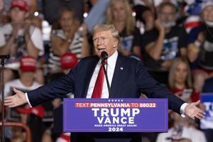Trump afirma que las elecciones venezolanas «no fueron libres» y culpa a Kamala Harris