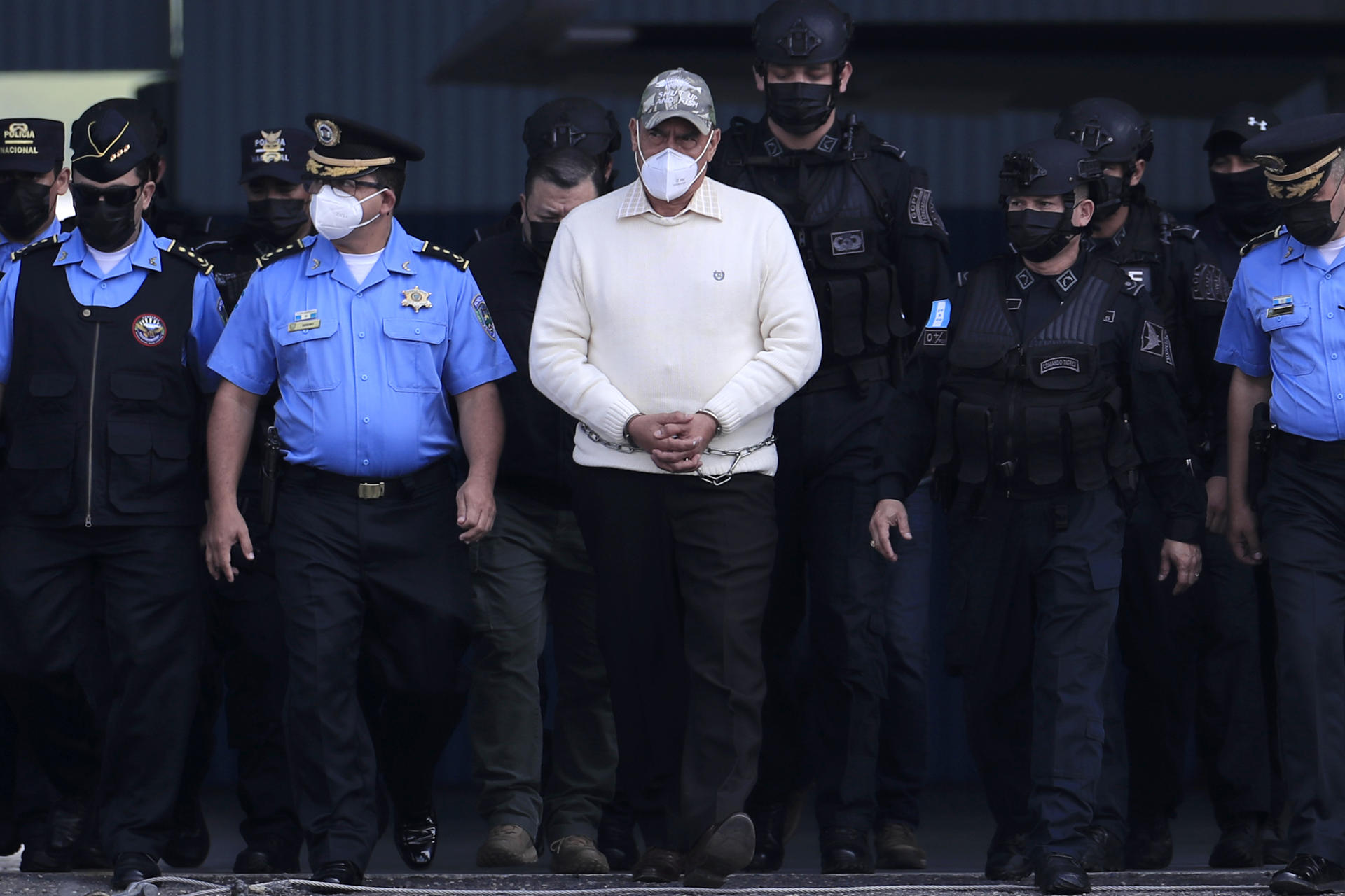 Exjefe de la policía hondureña es condenado en EE.UU. a 19 años por narcotráfico