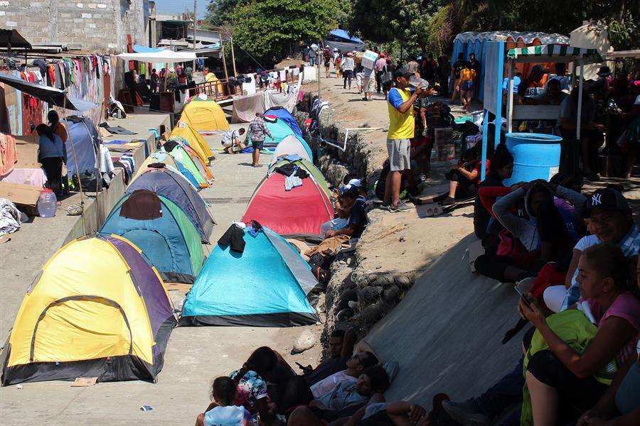 Migrantes llegan a Nicaragua para retornar a sus países de origen