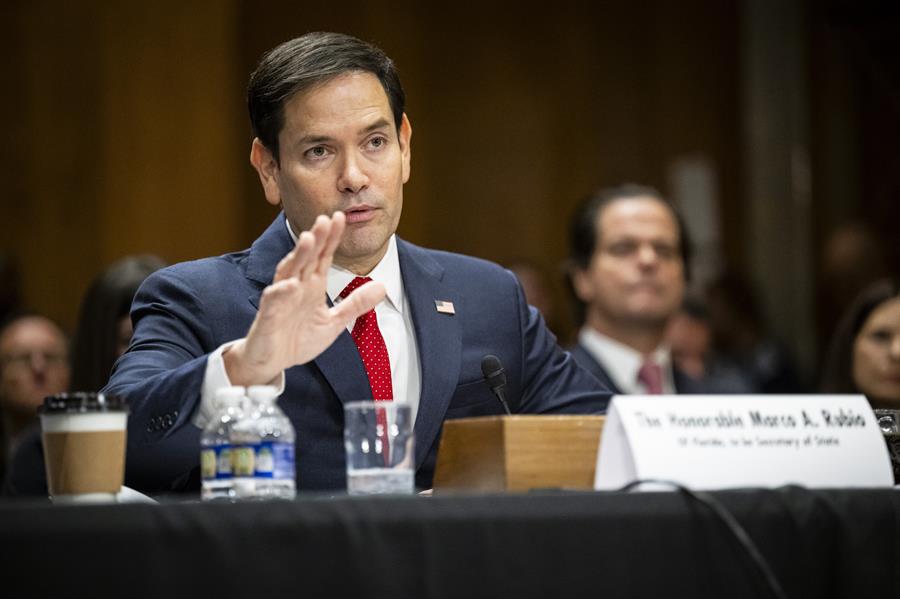 El Senado de EE.UU. confirma a Marco Rubio como nuevo secretario de Estado