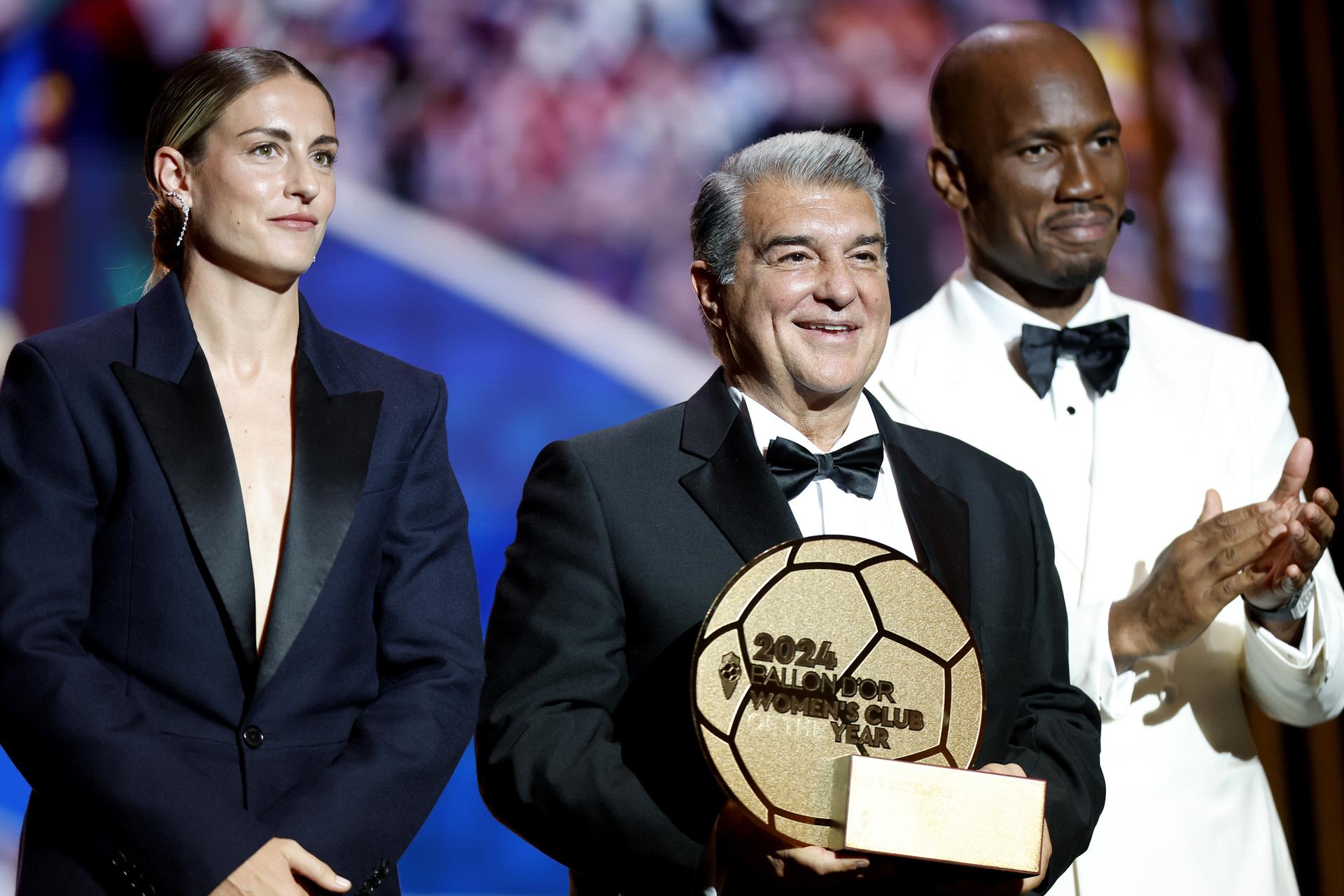 El Real Madrid, mejor equipo masculino, el Barça femenino en la gala del Balón de Oro