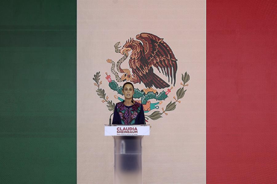 Sheinbaum agradece a opositores Gálvez y Máynez por reconocer su triunfo en elecciones