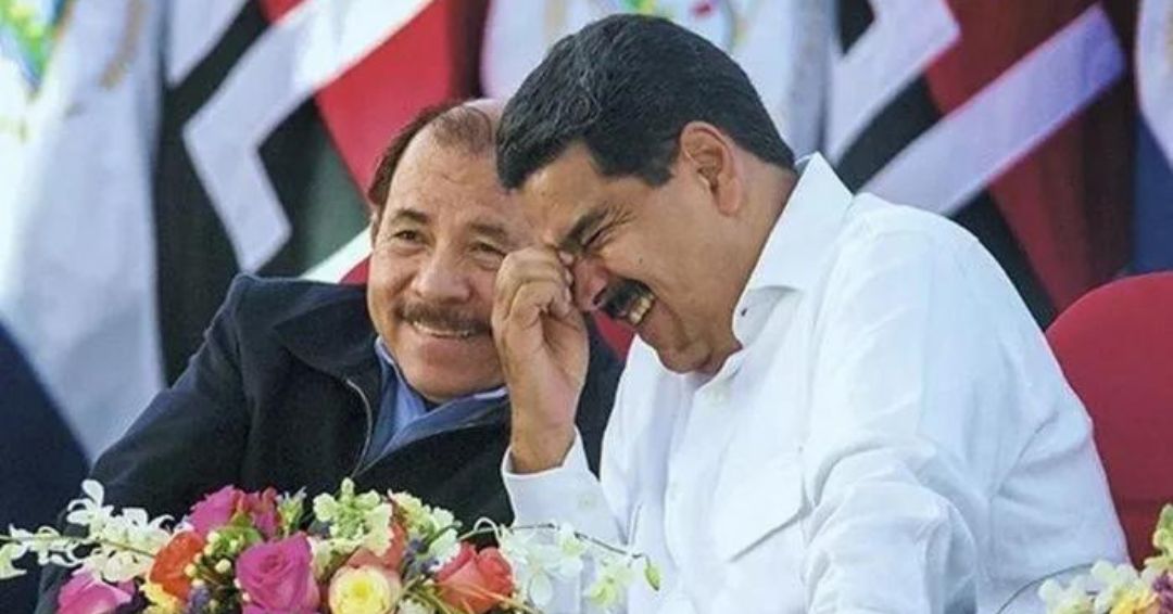 Daniel Ortega celebra cuestionada «victoria» de Nicolás Maduro en Venezuela