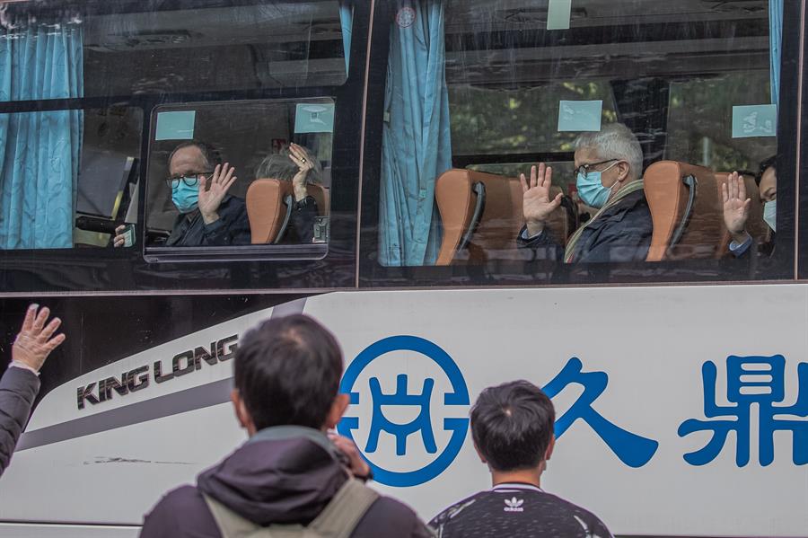 OMS comienza a investigar origen de la pandemia en Wuhan, China