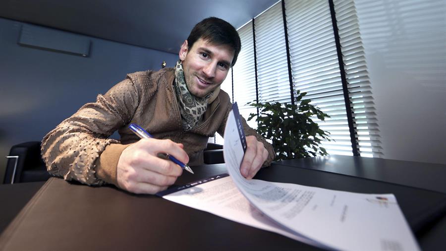 El Barcelona niega que haya filtrado el contrato de Messi y demandará a ‘El Mundo’