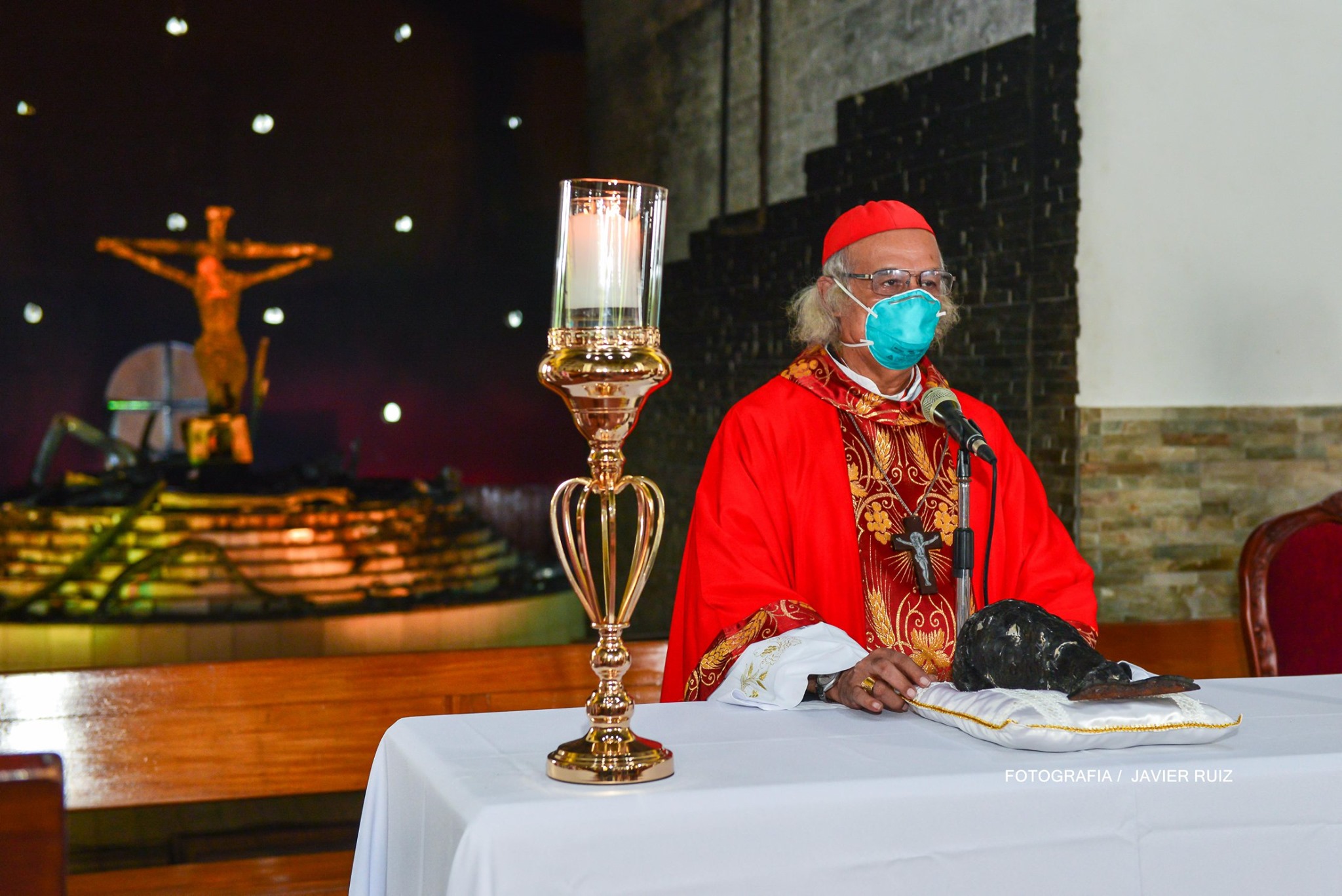 Imagen de la Sangre de Cristo será restaurada, confirma Brenes a seis meses del atentado
