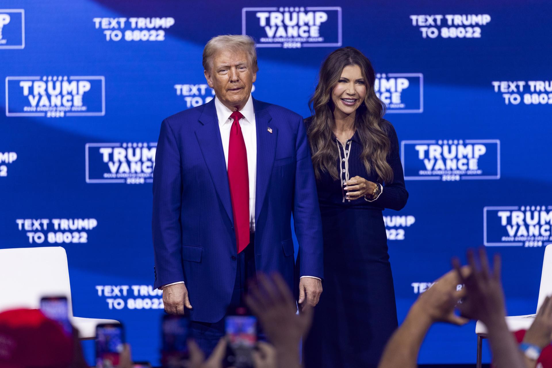 Trump elige a Kristi Noem como secretaria del Departamento de Seguridad Nacional de EE.UU.