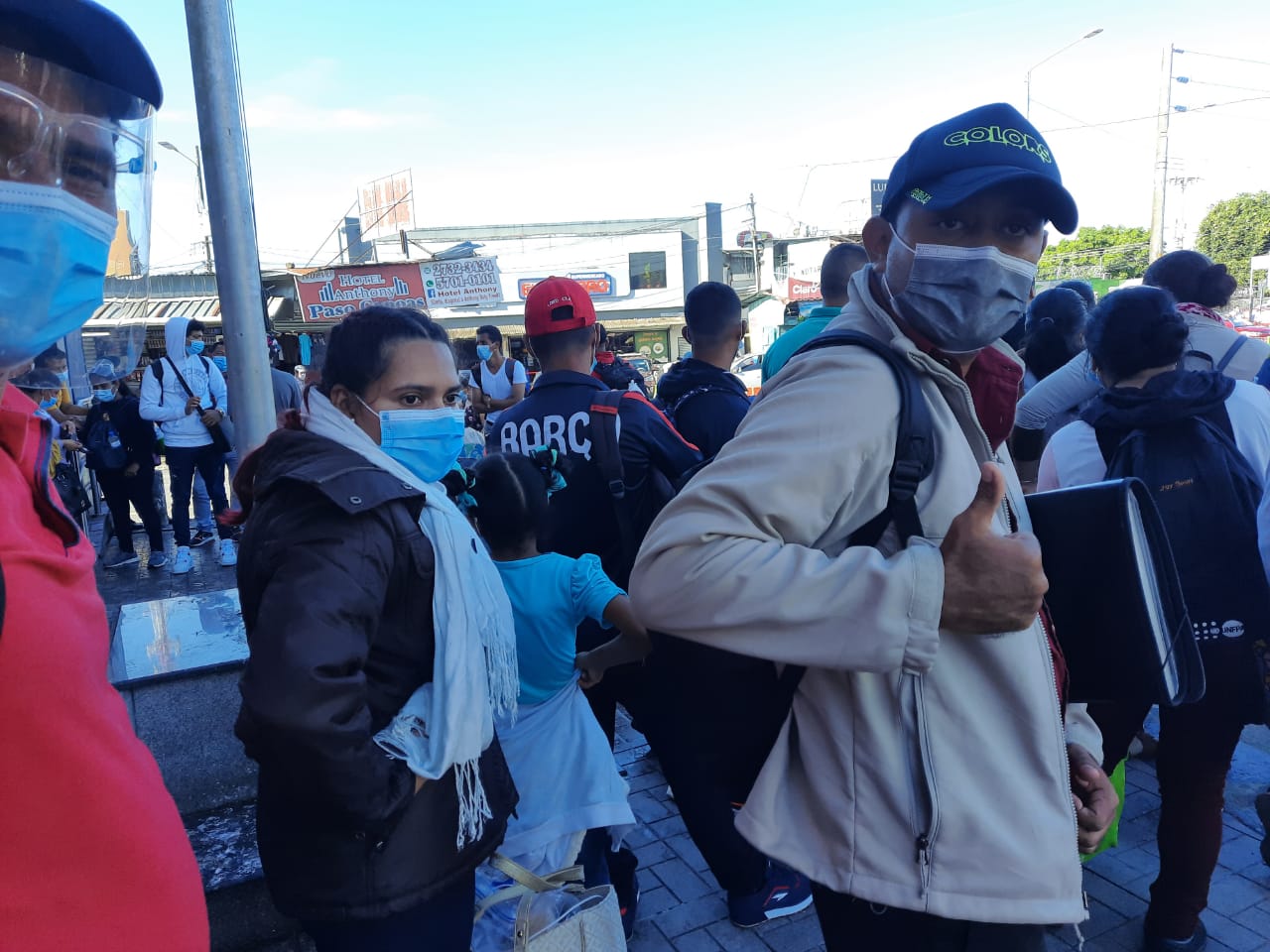 Termina el suplicio para los 120 migrantes nicaragüenses que estaban varados en Panamá