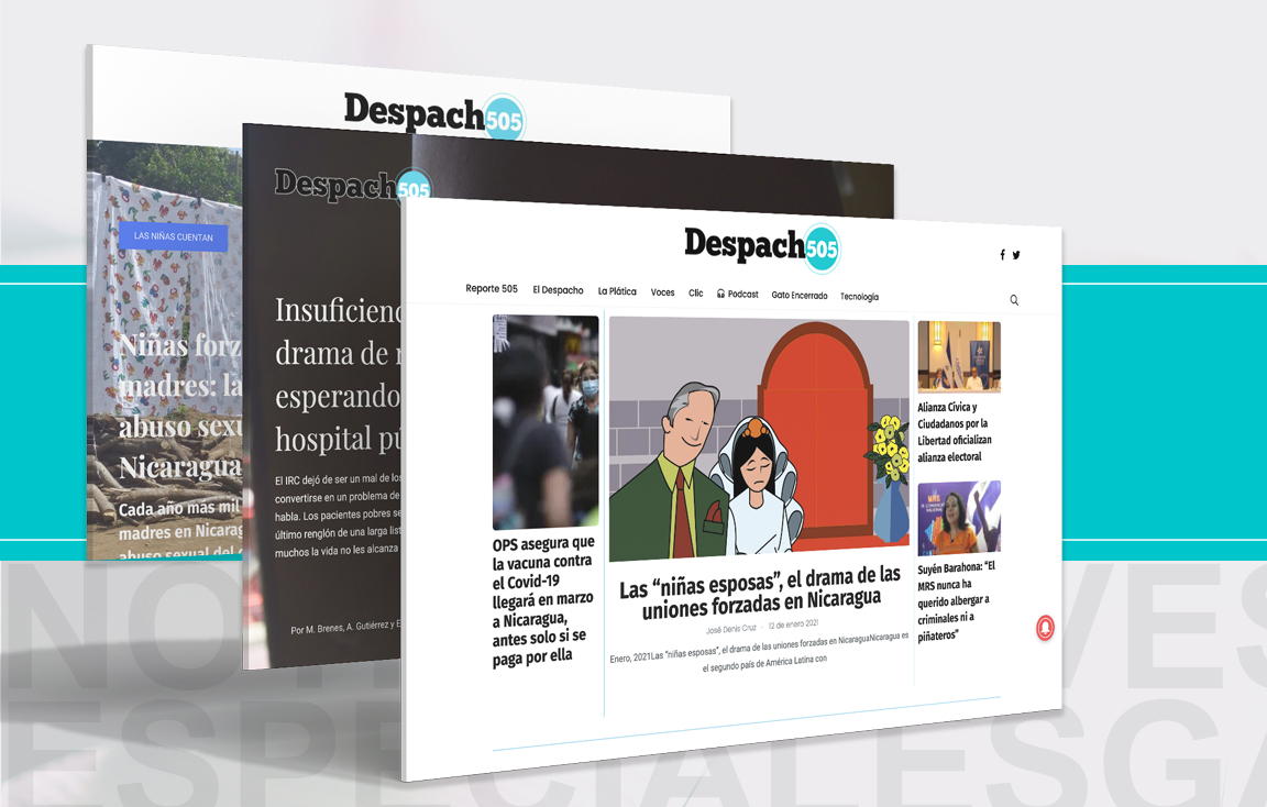 DESPACHO 505 gana tres Premios a la Excelencia «Pedro Joaquín Chamorro»