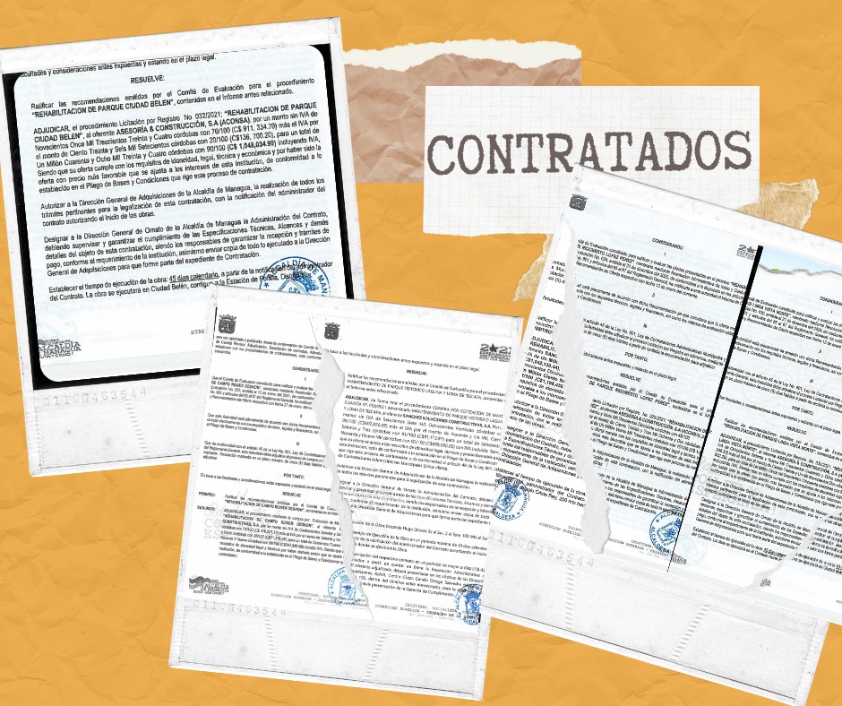 Alcaldía de Managua reparte millones entre dos “viejos amigos”