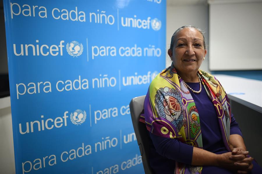 Directora regional de Unicef visita zonas afectadas por huracanes en Nicaragua