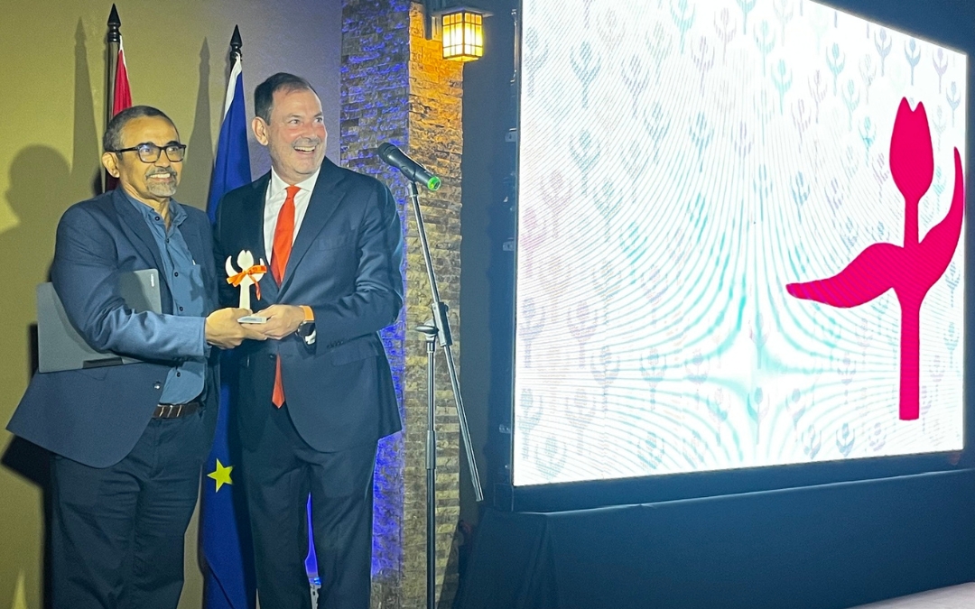 Gonzalo Carrión, Premio Tulipán de Derechos Humanos 2025