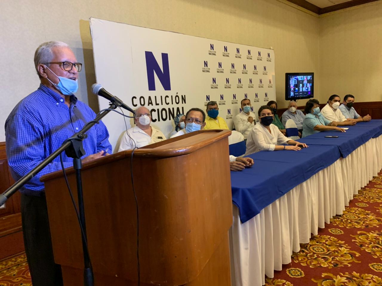 Coalición Nacional lanza plan de acción para que Ortega realice reformas electorales