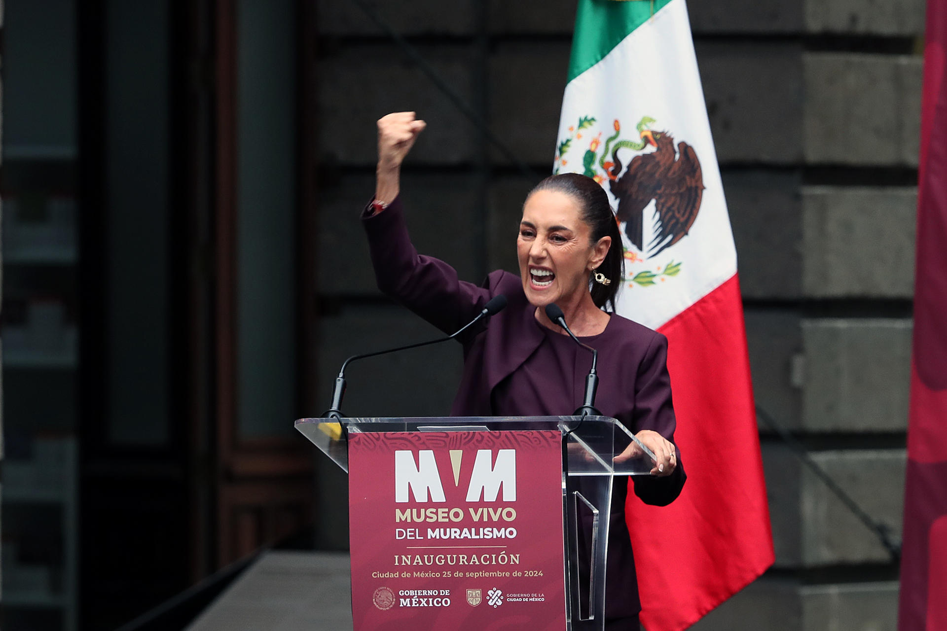 Sheinbaum asumirá como presidenta con el 63 % de opinión favorable entre los mexicanos