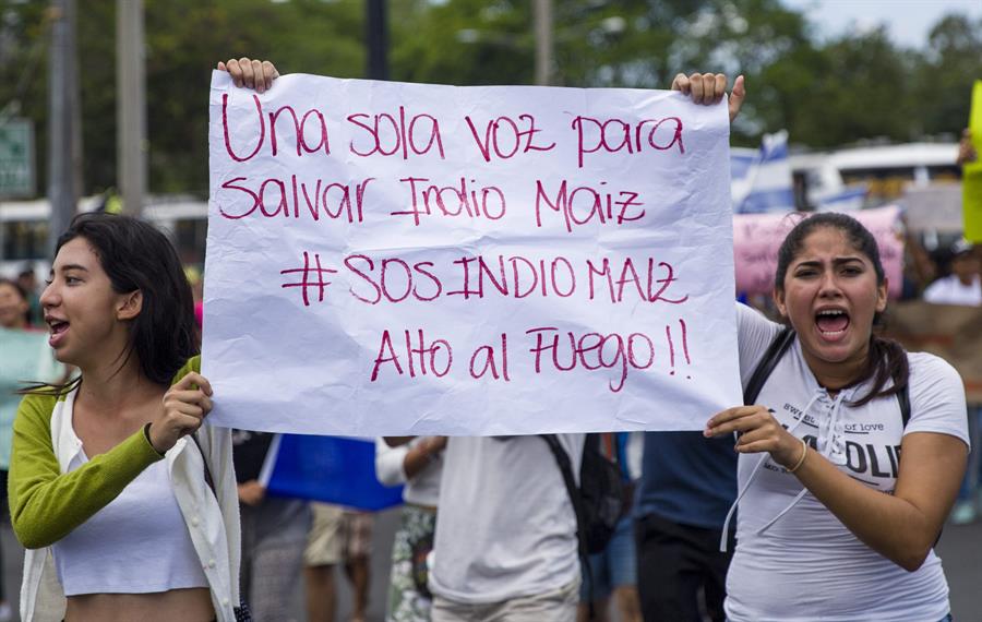 Exiliados nicaragüenses recuerdan la chispa que encendió las protestas contra Ortega
