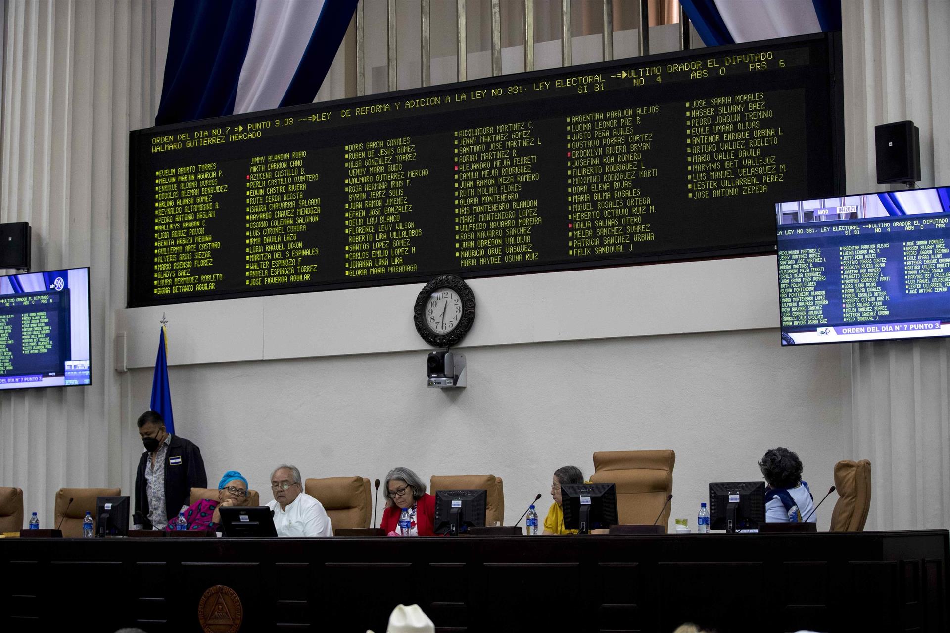 Entra en vigor reforma a la Ley Electoral orteguista