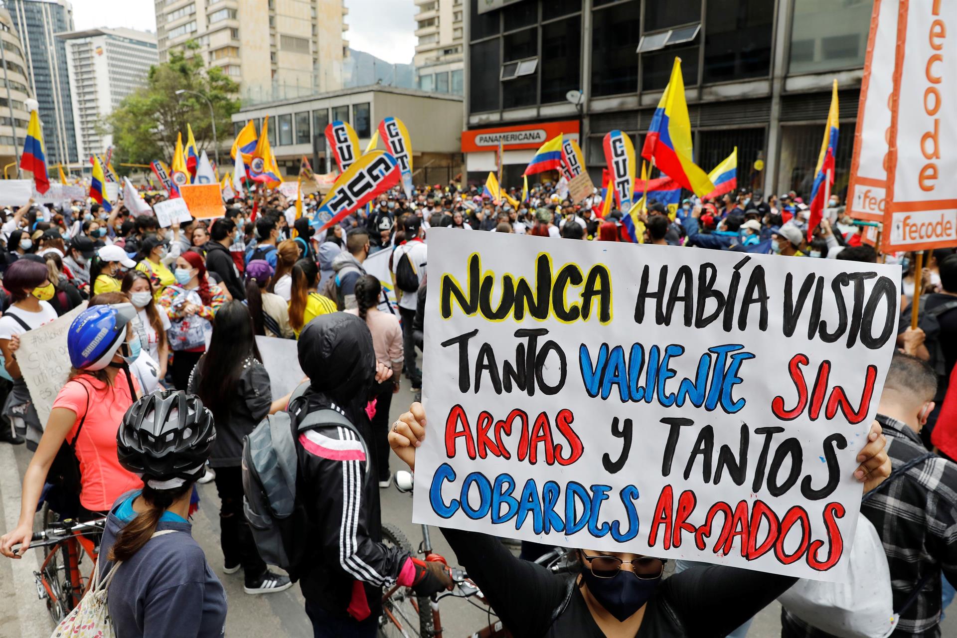 «Nos están matando en Colombia», las palabras de joven que recibió disparos