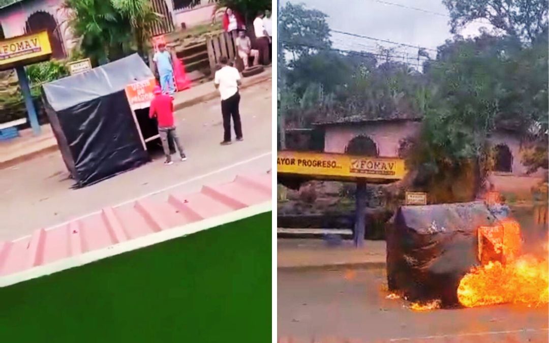 Un trabajador del Estado termina envuelto en llamas en simulacro de incendio
