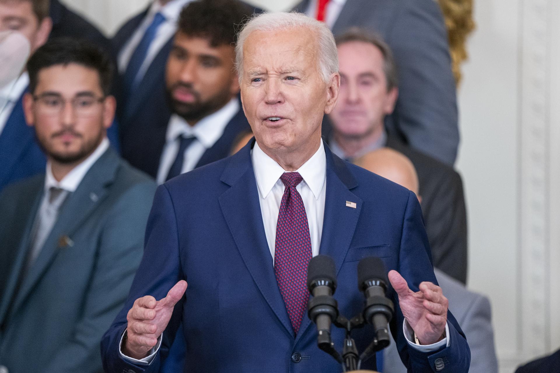 Biden explica que se retiró de la contienda electoral para evitar crear distracciones