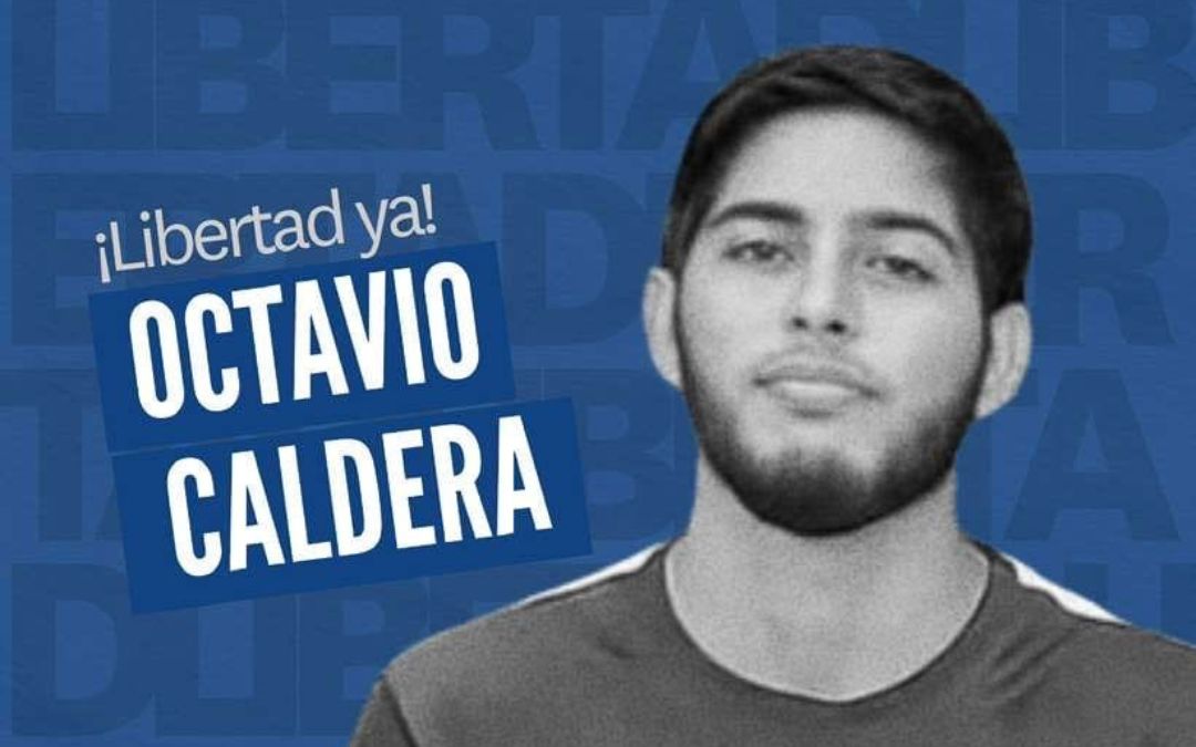 AUN exige la liberación del universitario Octavio Caldera