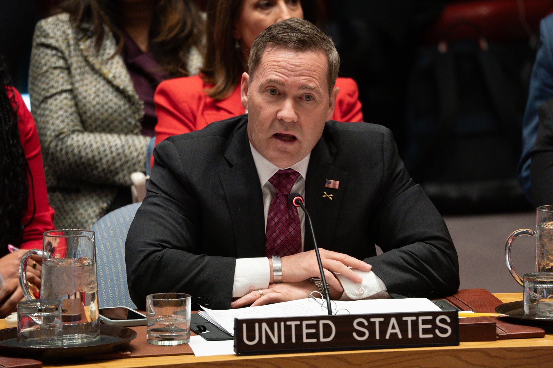EEUU niega ante la ONU estar en guerra contra Venezuela: «No estamos ocupando ningún país»