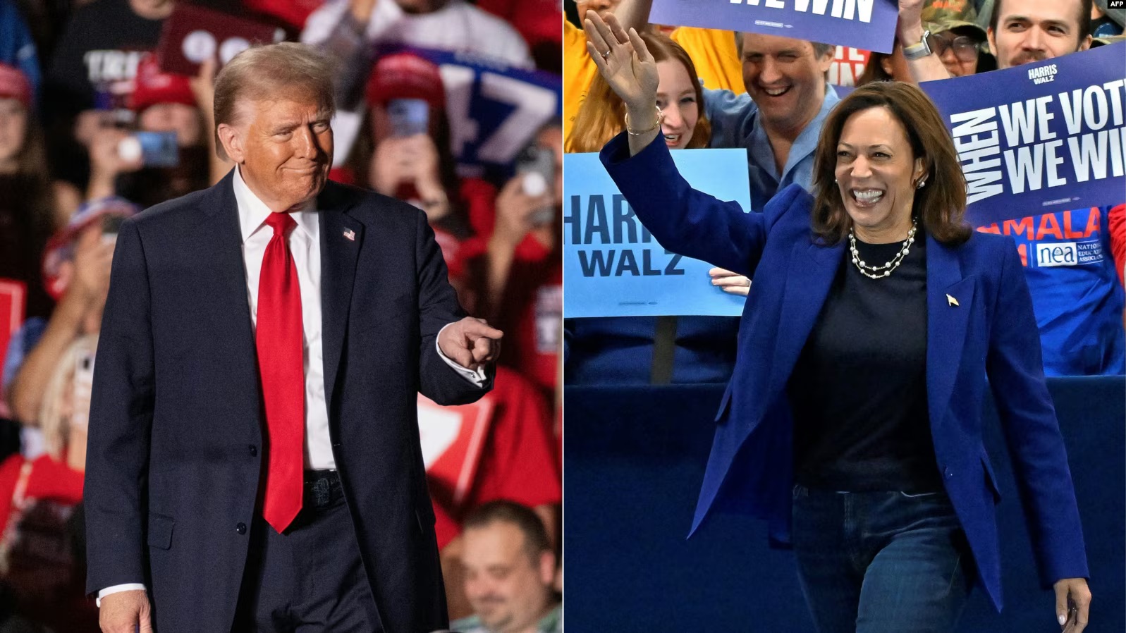 Harris y Trump se disputan la Casa Blanca en una histórica jornada electoral
