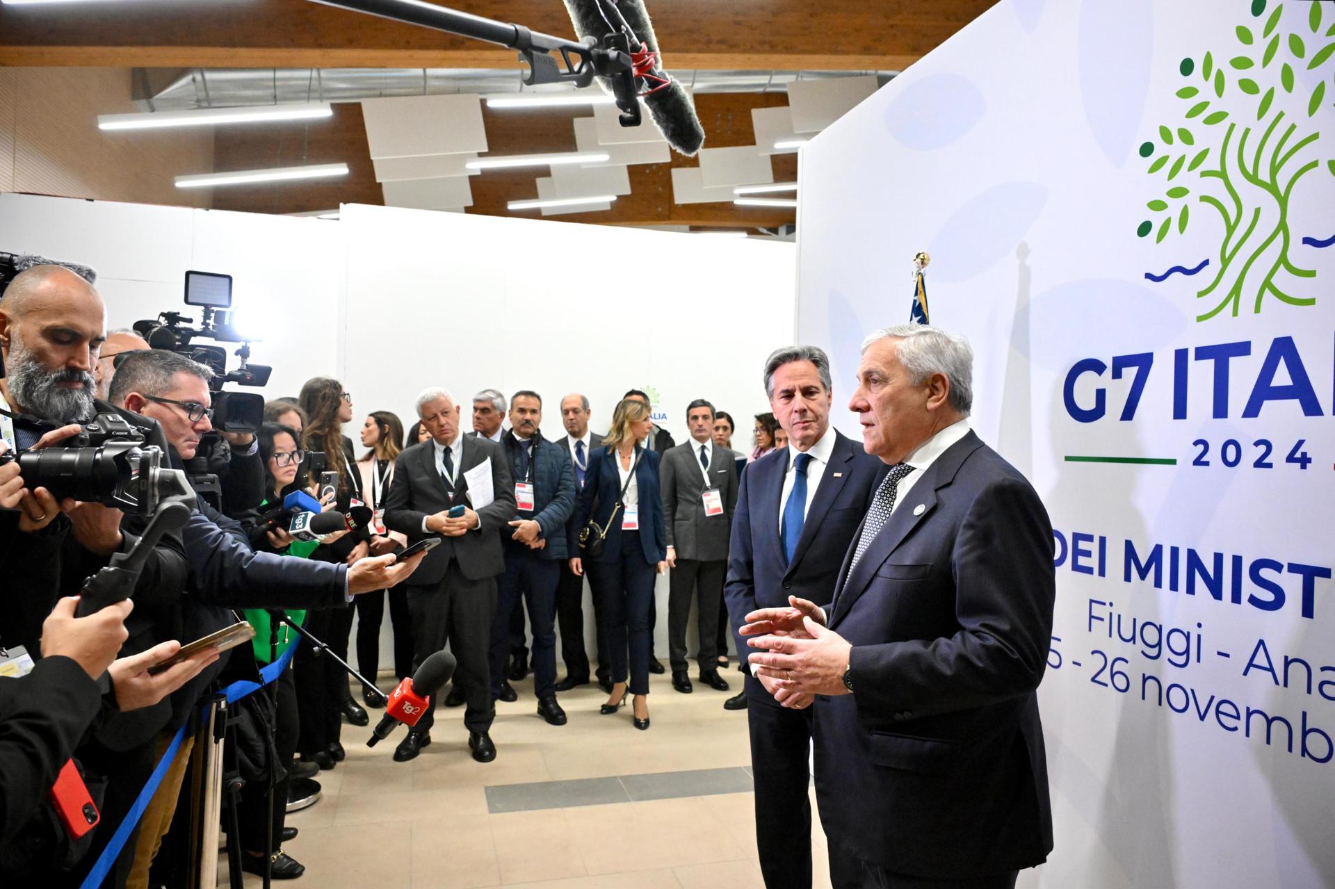 El G7 «no tolerará bajo ninguna circunstancia» las «amenazas nucleares» de Putin