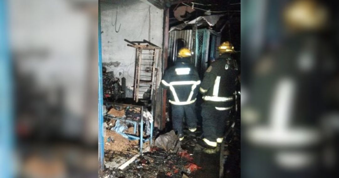 Segundo incendio en el Oriental en menos de una semana consume tres negocios