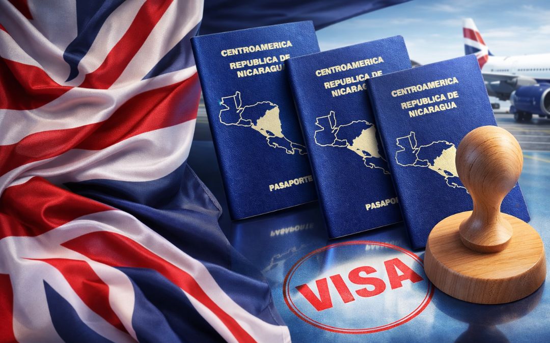 Nicaragüenses ya no podrán ingresar ni hacer escala en el Reino Unido sin visa