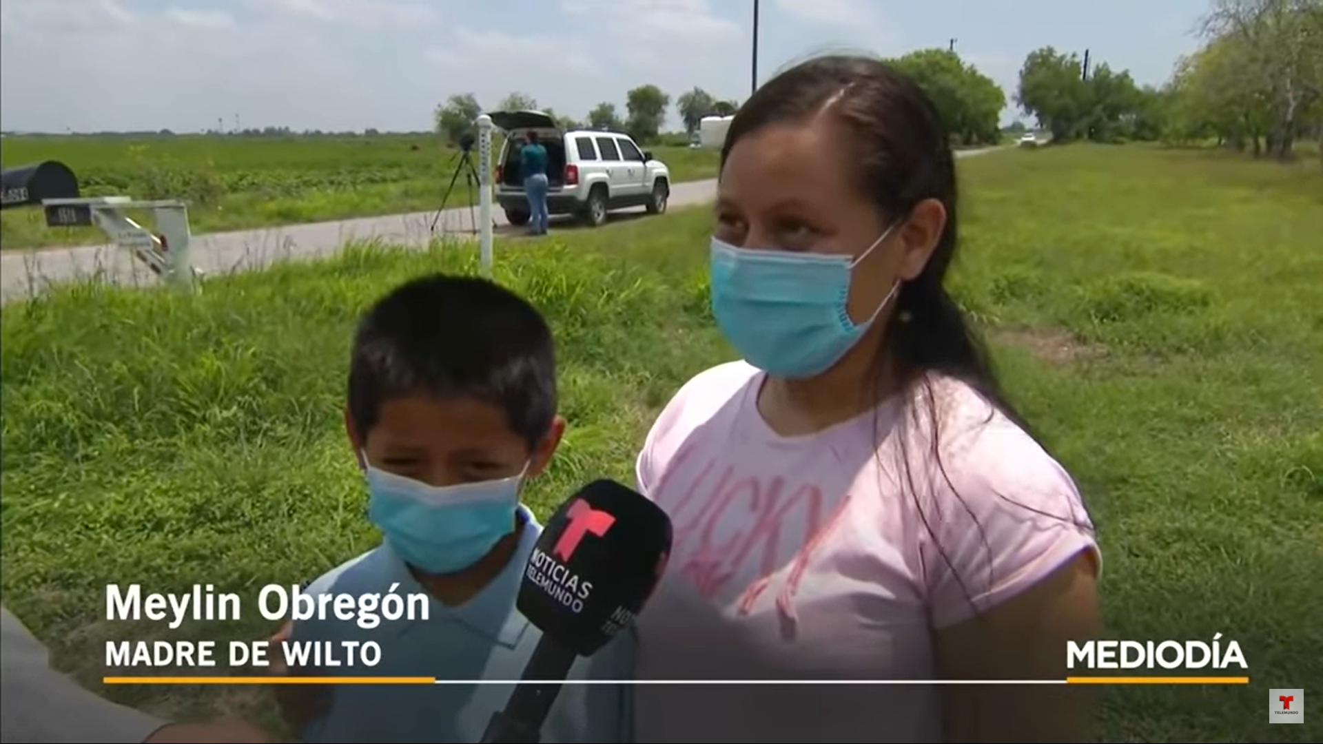 Meylin Obregón y su hijo Wilto se reencuentran después de dos meses