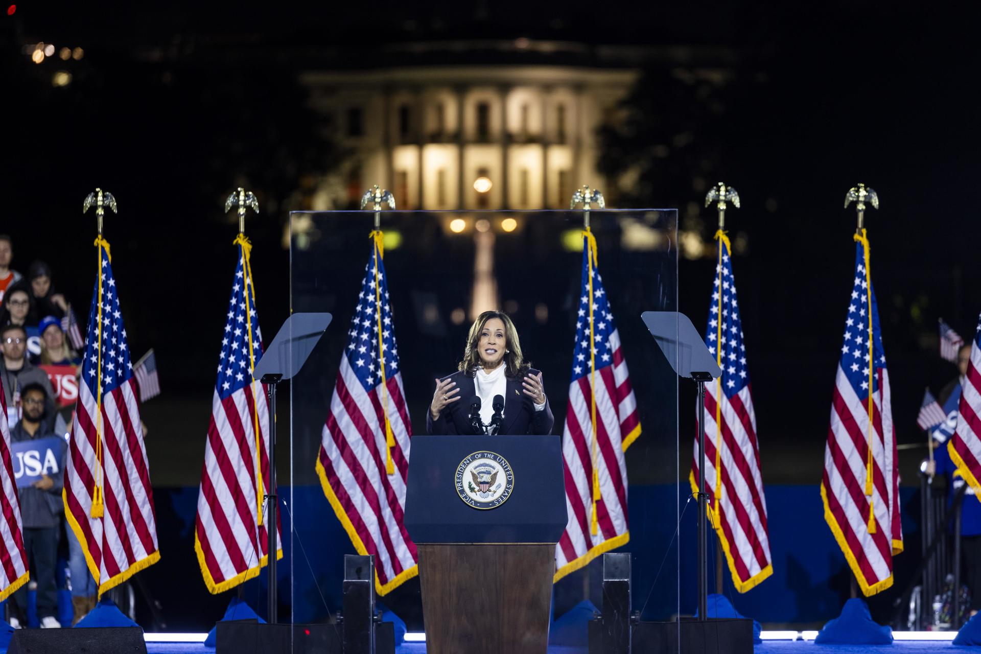 Harris se desmarca de Biden por haber llamado «basura» a los seguidores de Trump