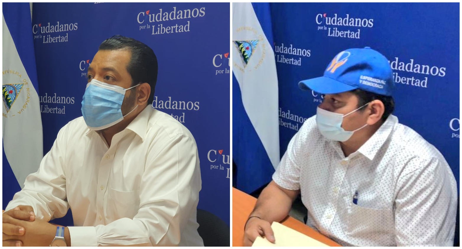 Félix Maradiaga y Medardo Mairena tocan las puertas de CxL en busca de candidatura presidencial