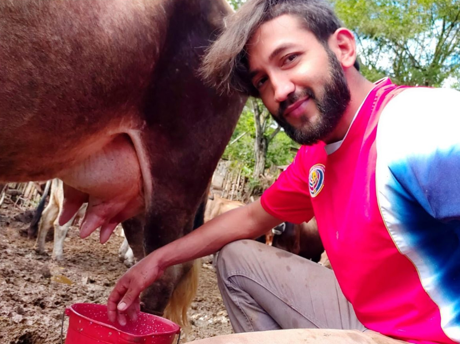 El pequeño ganadero que soñaba con tener un vivero en su finca