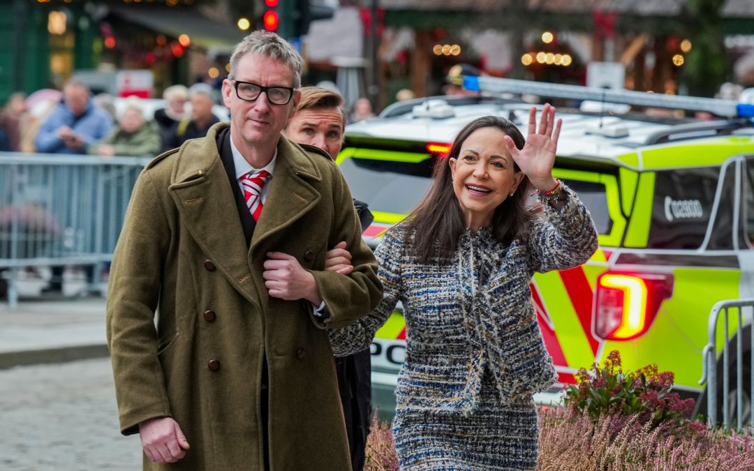 María Corina Machado en Oslo: «Nicaragua será libre»