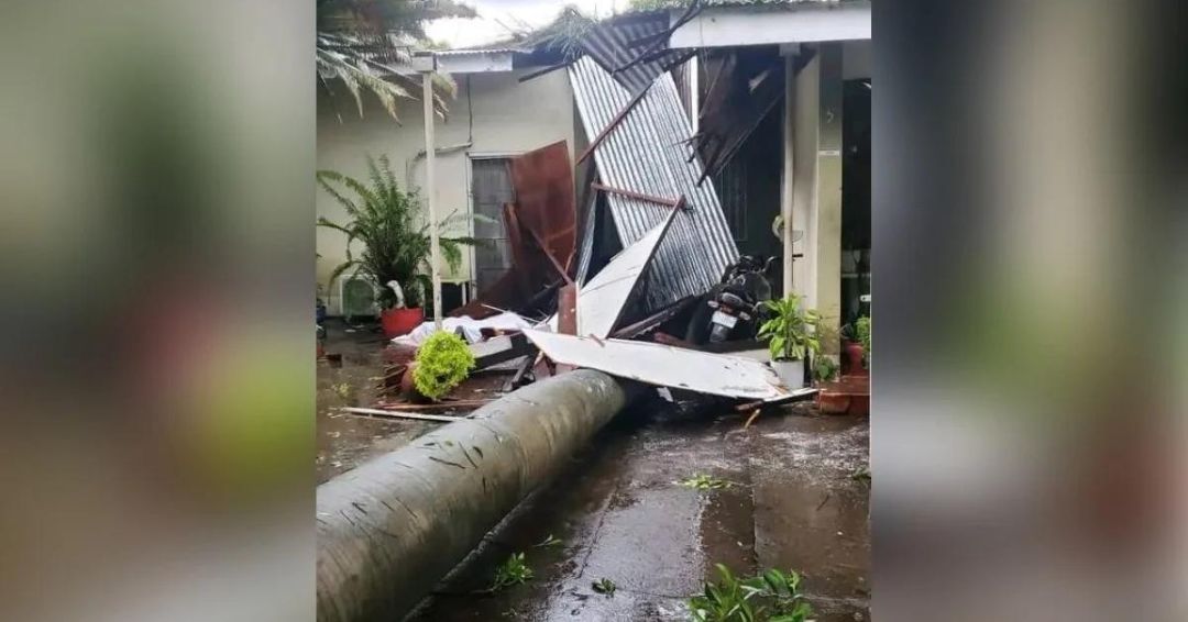 Un joven muere tras caerle palmera durante lluvias en Chinandega