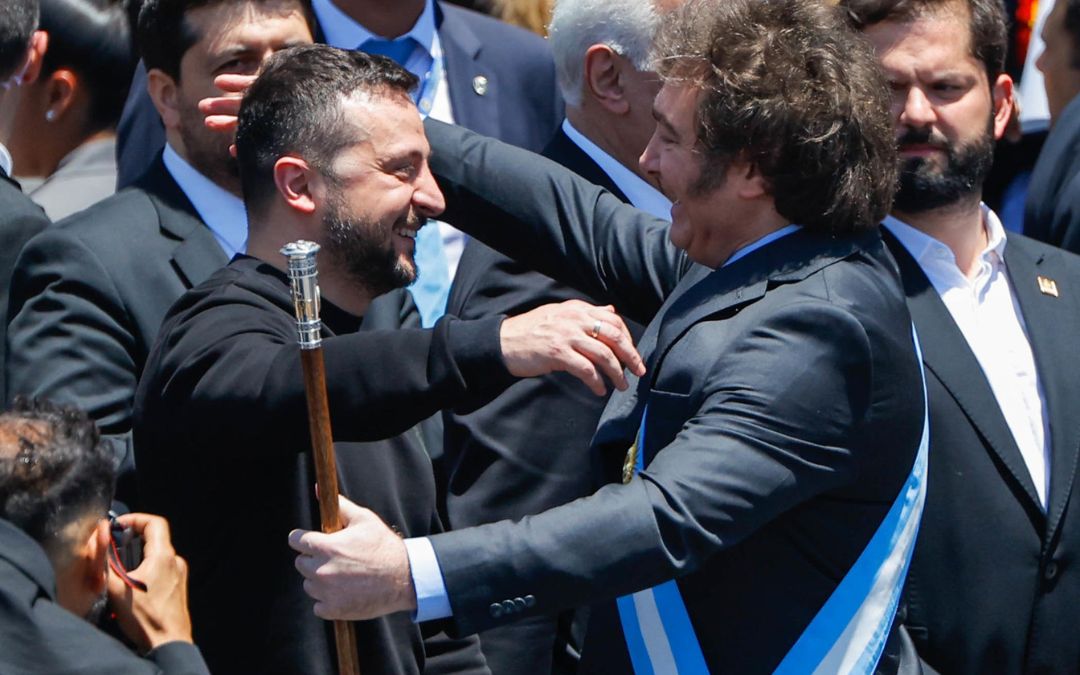 La cercanía de Javier Milei con EE.UU. y su apoyo a Zelenski acercan a Argentina a la OTAN