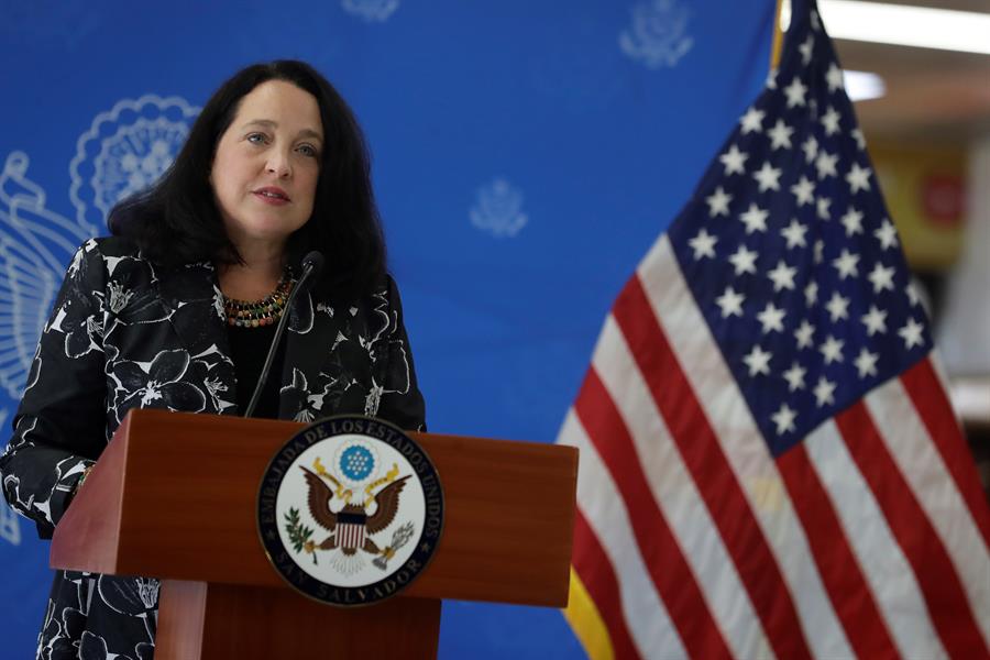Embajadora confirma la visita de subsecretaria de Estado de EE.UU. a El Salvador