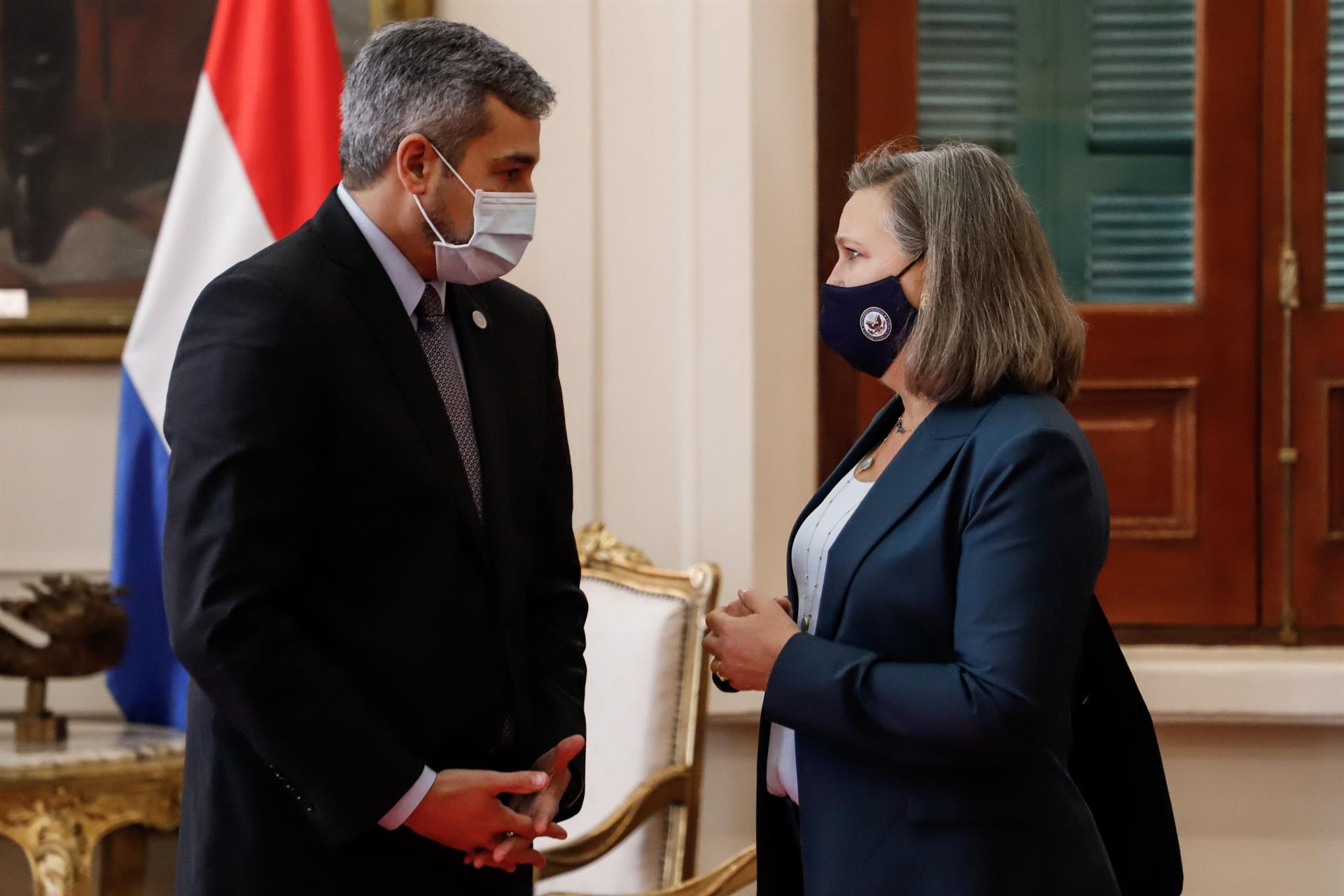 Estados Unidos y Paraguay valoran «amenaza» a la libertad y los derechos humanos en Nicaragua