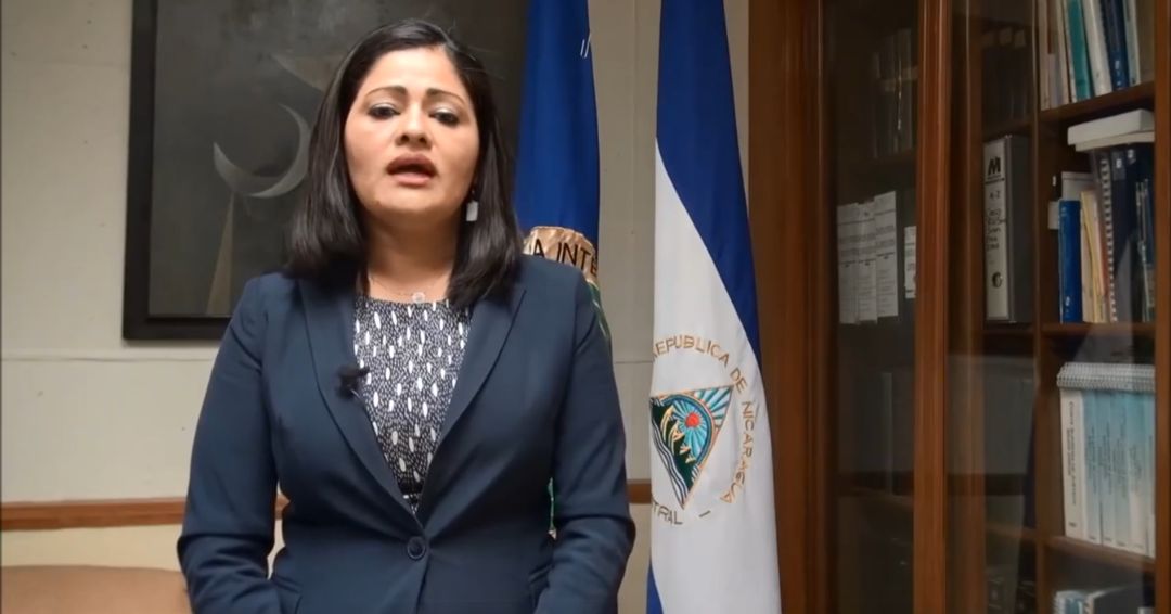 Ortega oficializa destitución de la viceministra de Relaciones Exteriores, Arlette Marenco
