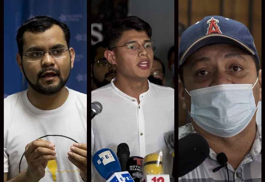 Imponen  90 días de prisión a Lesther Alemán, Max Jerez y Medardo Mairena para investigarlos por «traición a la Patria»