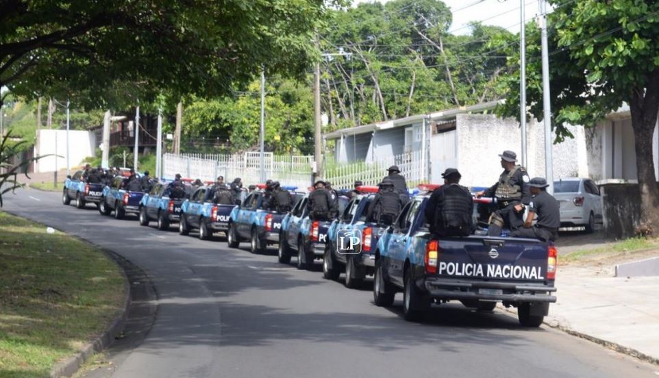 Policía Orteguista en ofensiva contra excarcelados políticos