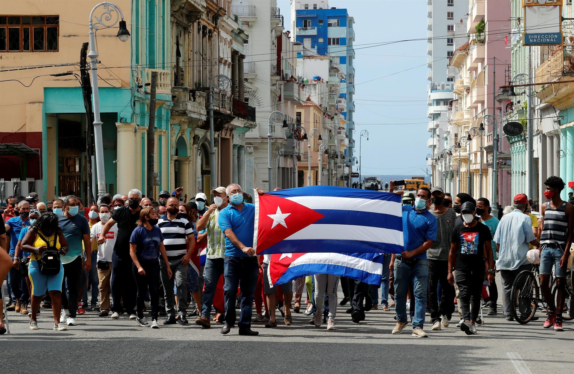 Las protestas en Cuba, día cuatro: primer muerto, detenciones y sin internet