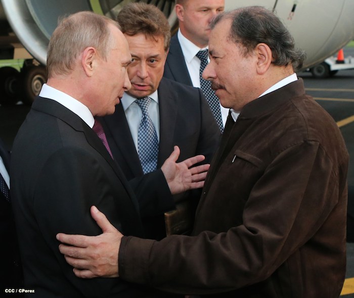 Daniel Ortega se acerca más a Rusia, en momentos de tensión con Estados Unidos por la detención de líderes opositores