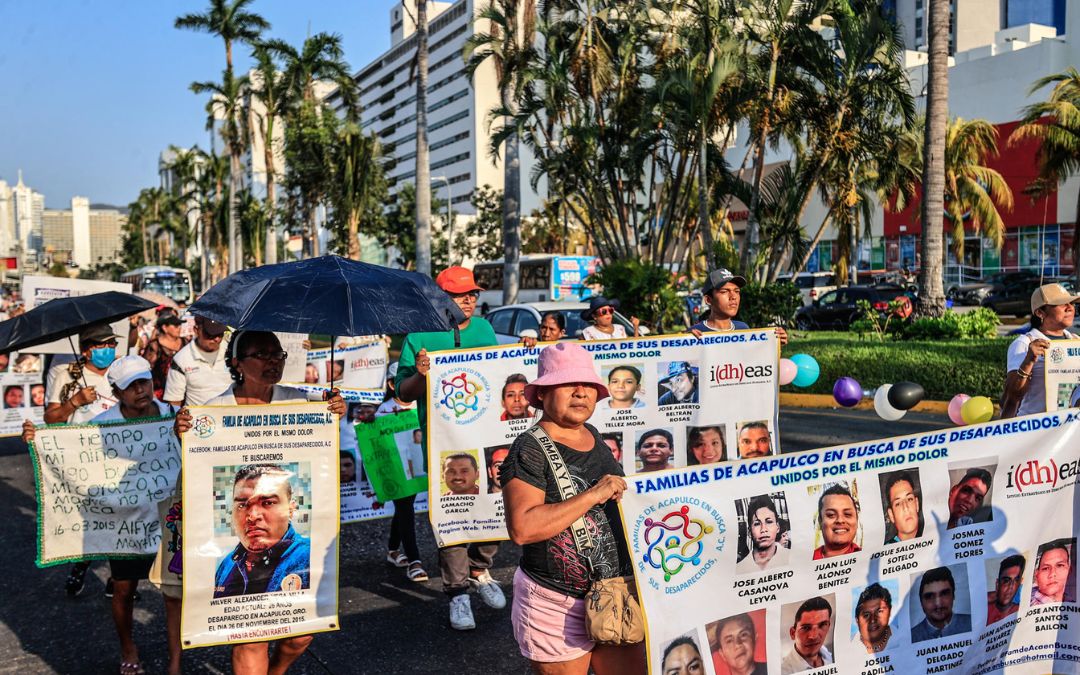 Madres buscadoras del sur de México denuncian impunidad en la desaparición de sus hijos