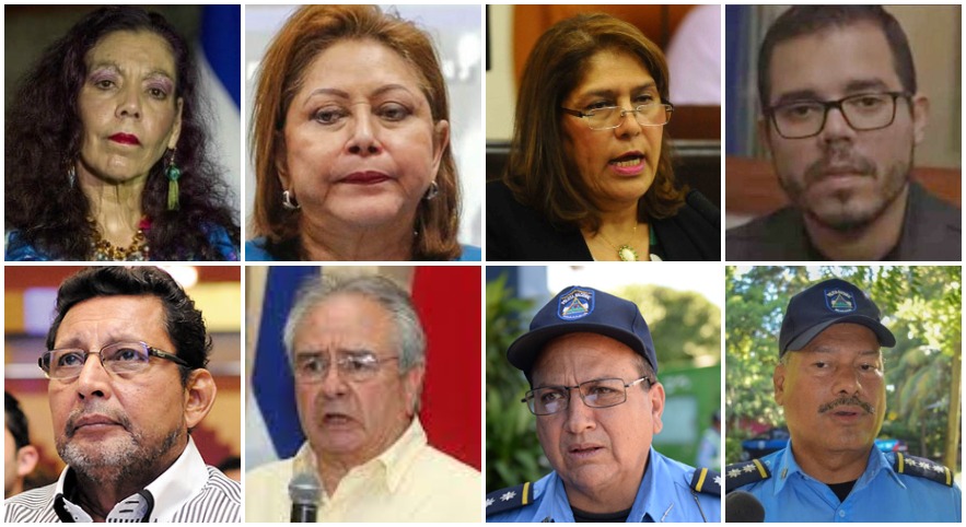 Unión Europea sanciona a Rosario Murillo, Bayardo Arce, Alba Luz Ramos y a otros cinco funcionarios del régimen