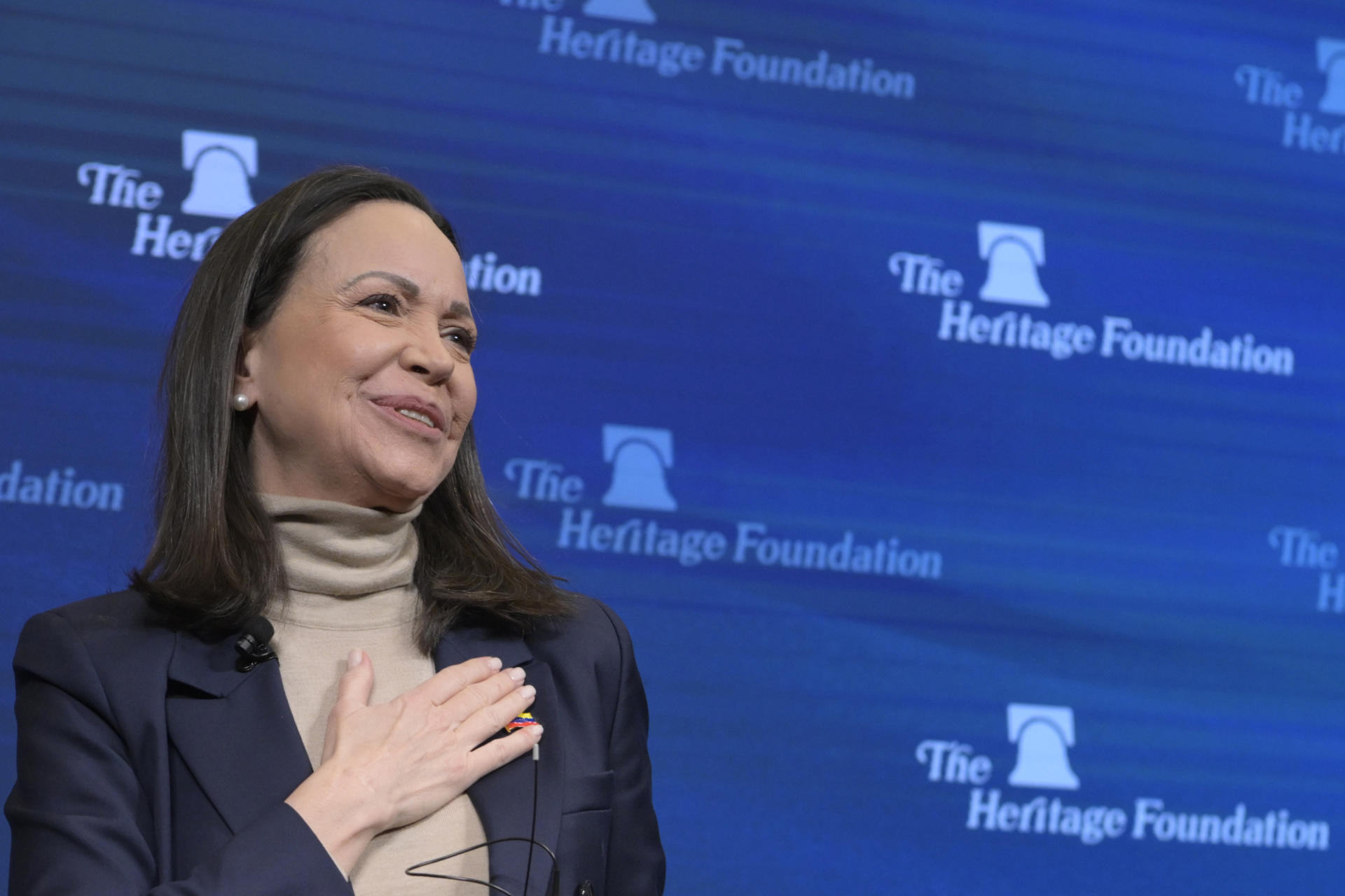 Trump dice que podría «involucrar» a María Corina Machado en el futuro de Venezuela