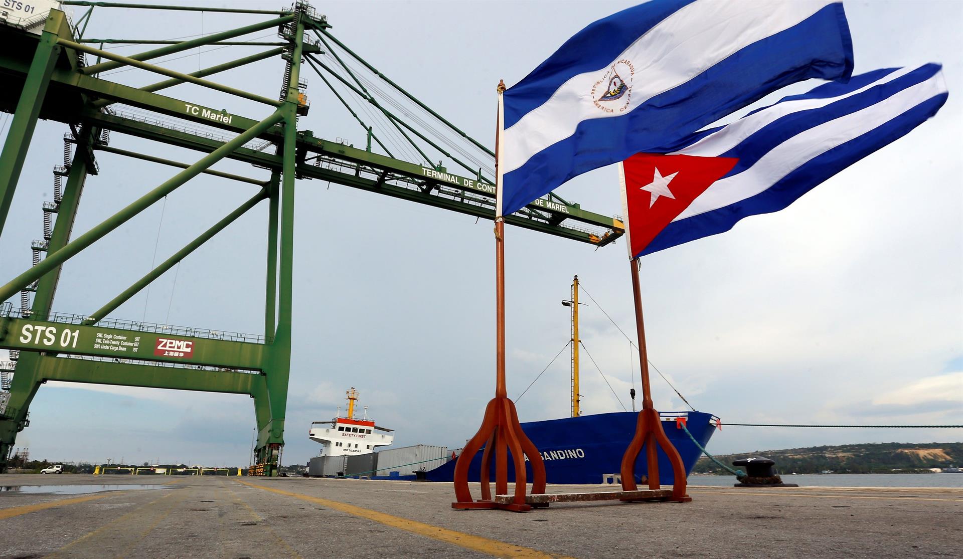 Cuba recibe un cargamento de ayuda humanitaria de Nicaragua
