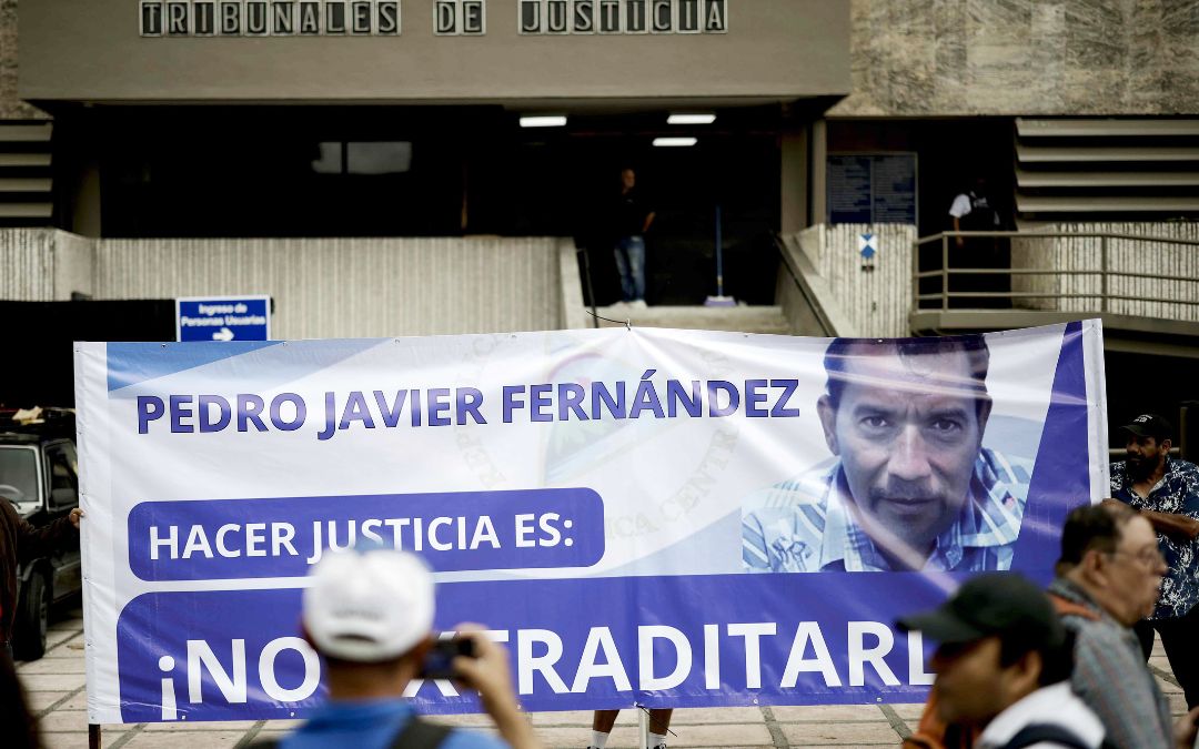 Lanzan llamado urgente a Costa Rica para frenar la extradición del campesino Pedro Javier Fernández